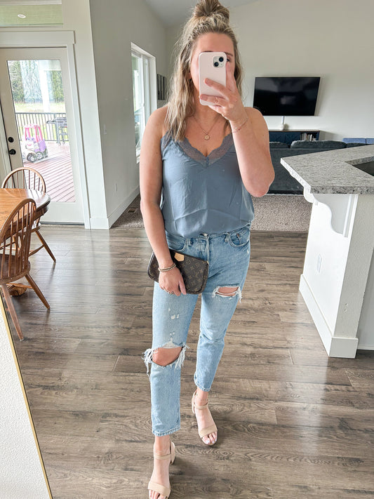 Date Night Lace Tank