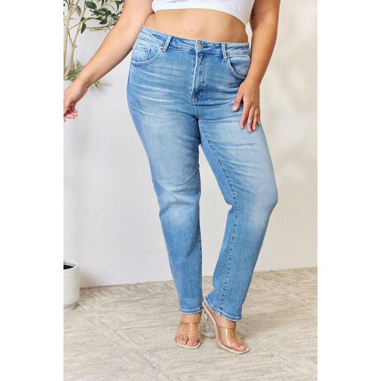 RISEN Full Size Mid Rise Skinny Jeans